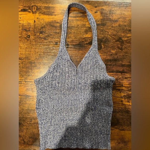 Gorgeous Guess blue halter top - Picture 1 of 3